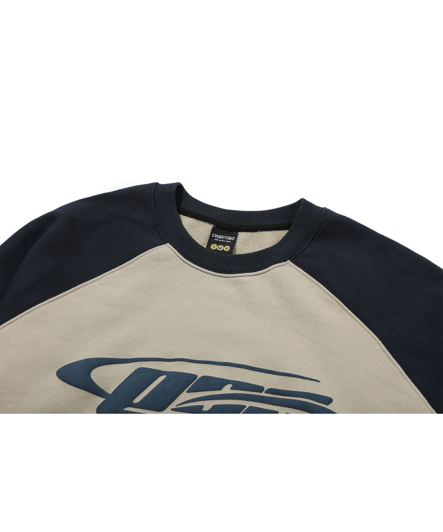 【CPGN STUDIO】23FW★ Shooting Logo Raglan Hoodie MUSINSA | CPGN STUDIO Shooting Logo Raglan Sweatshirt Navy