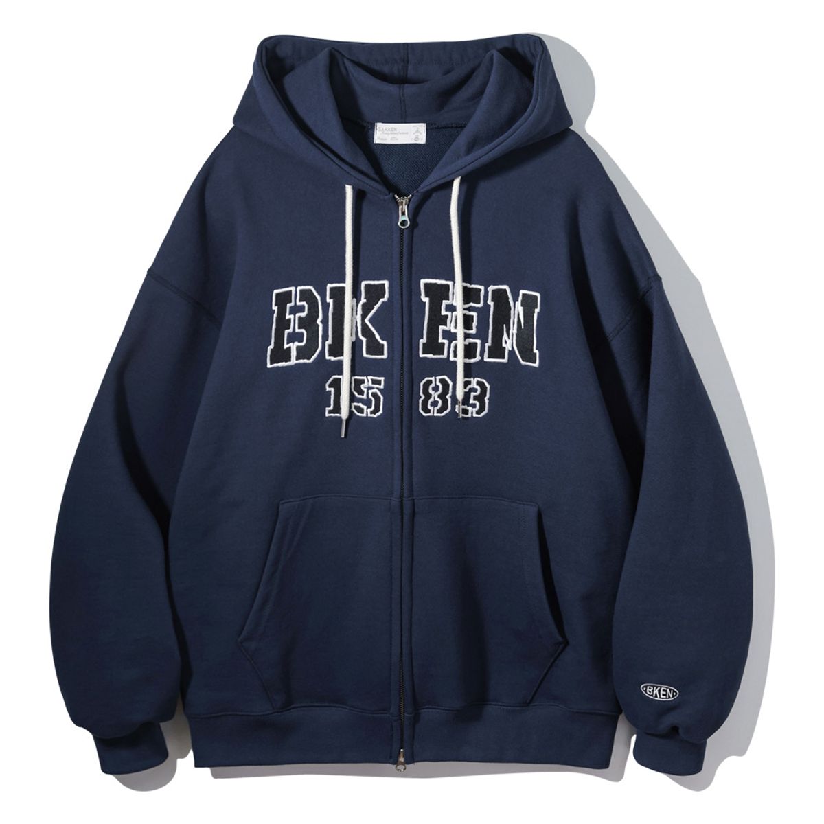 바켄(BAKKEN) BKEN 1583 후드 집업 BK7990_그레이