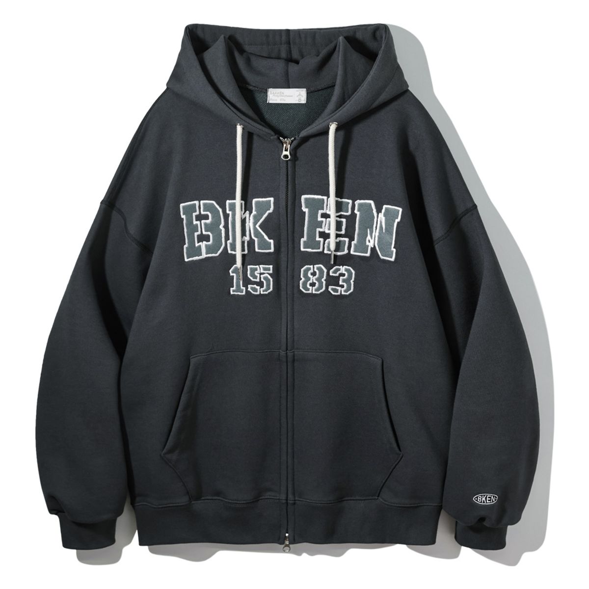 바켄(BAKKEN) BKEN 1583 후드 집업 BK7990_네이비