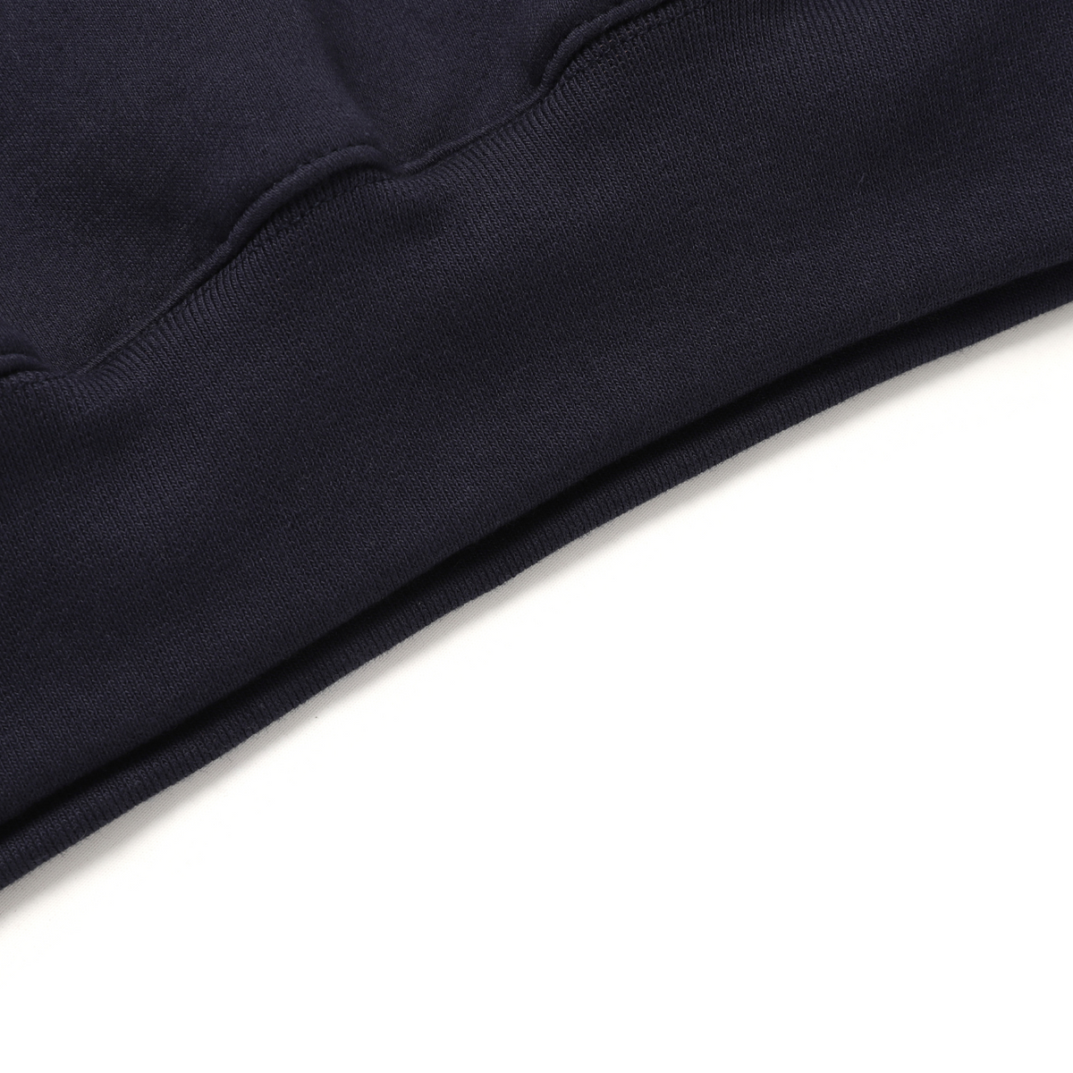 일레딧(ILLEDIT) ABOVE LOGO HOODIE NAVY