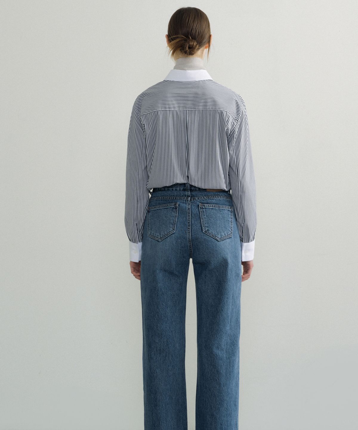 오떼뜨(OCTETTE) STRIPE COTTON SHIRTS