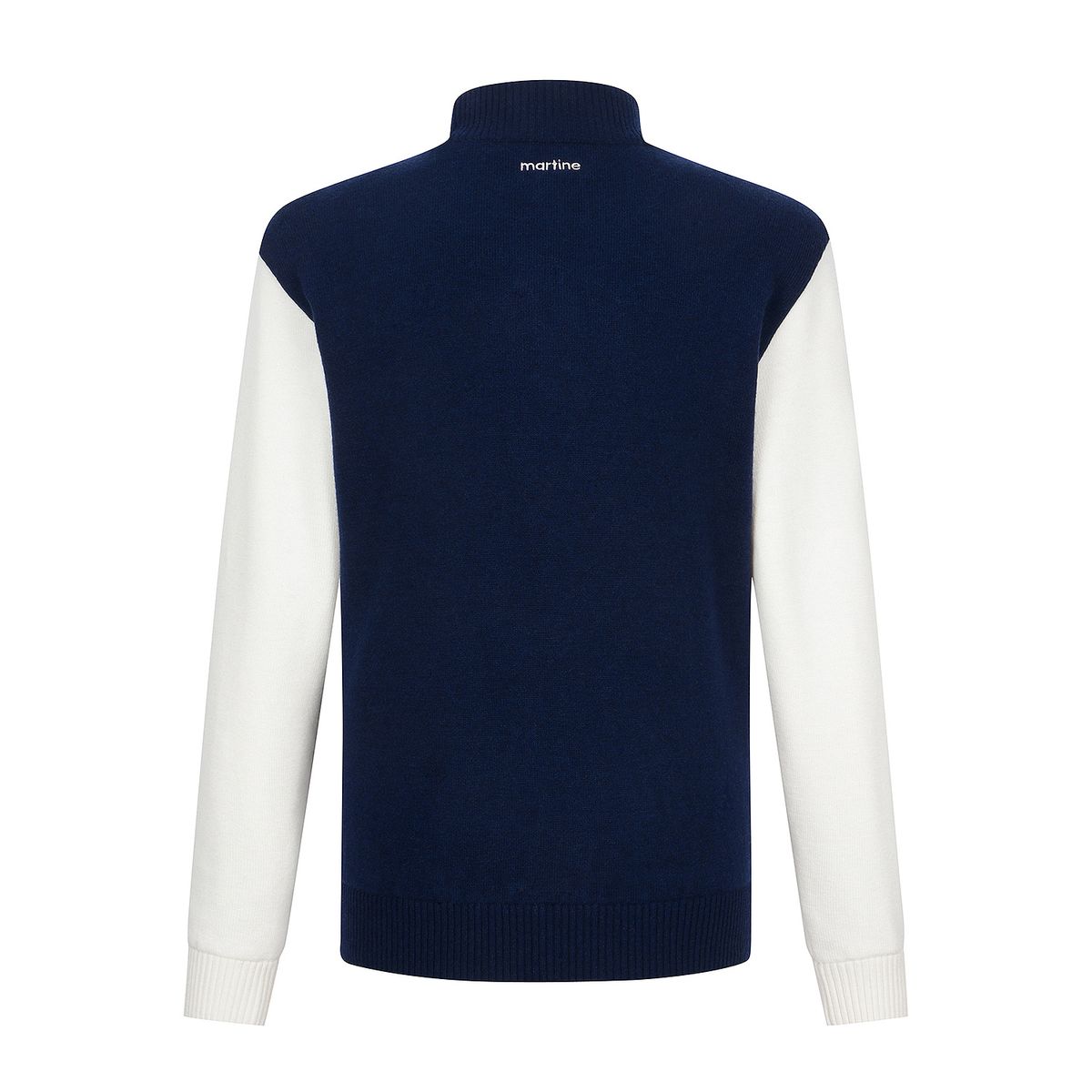 마틴골프(MARTINE GOLF) Reversal Half Turtle Sweater_O/White (Men)