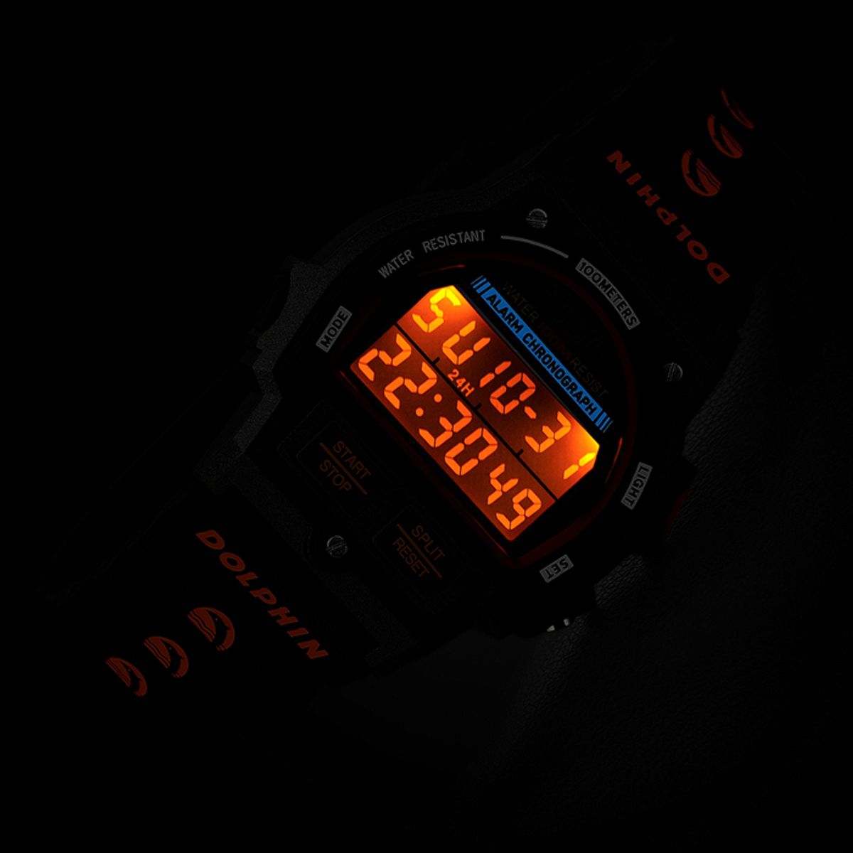 돌핀(DOLPHIN) DP567-8 ORANGE LIGHT