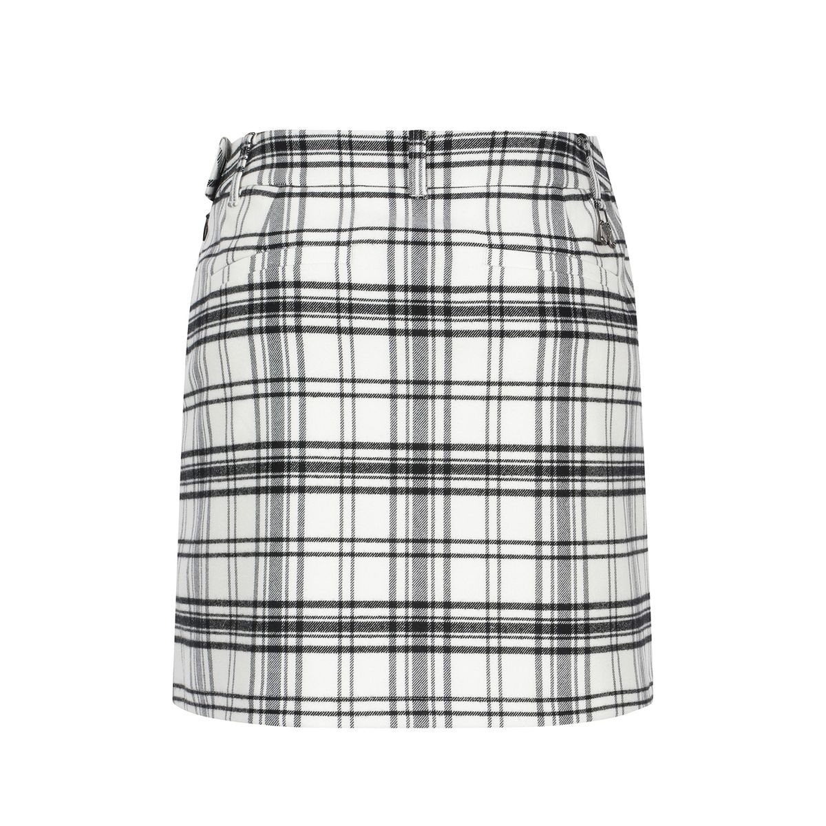 마틴골프(MARTINE GOLF) Check Pleats Culotte_Black