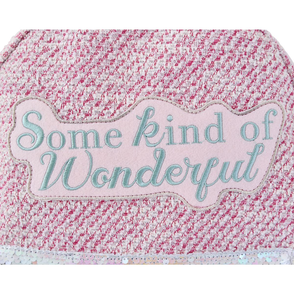 앙트레브(ENTRE REVES) SOME KIND OF WONDERFUL TWEED PINK
