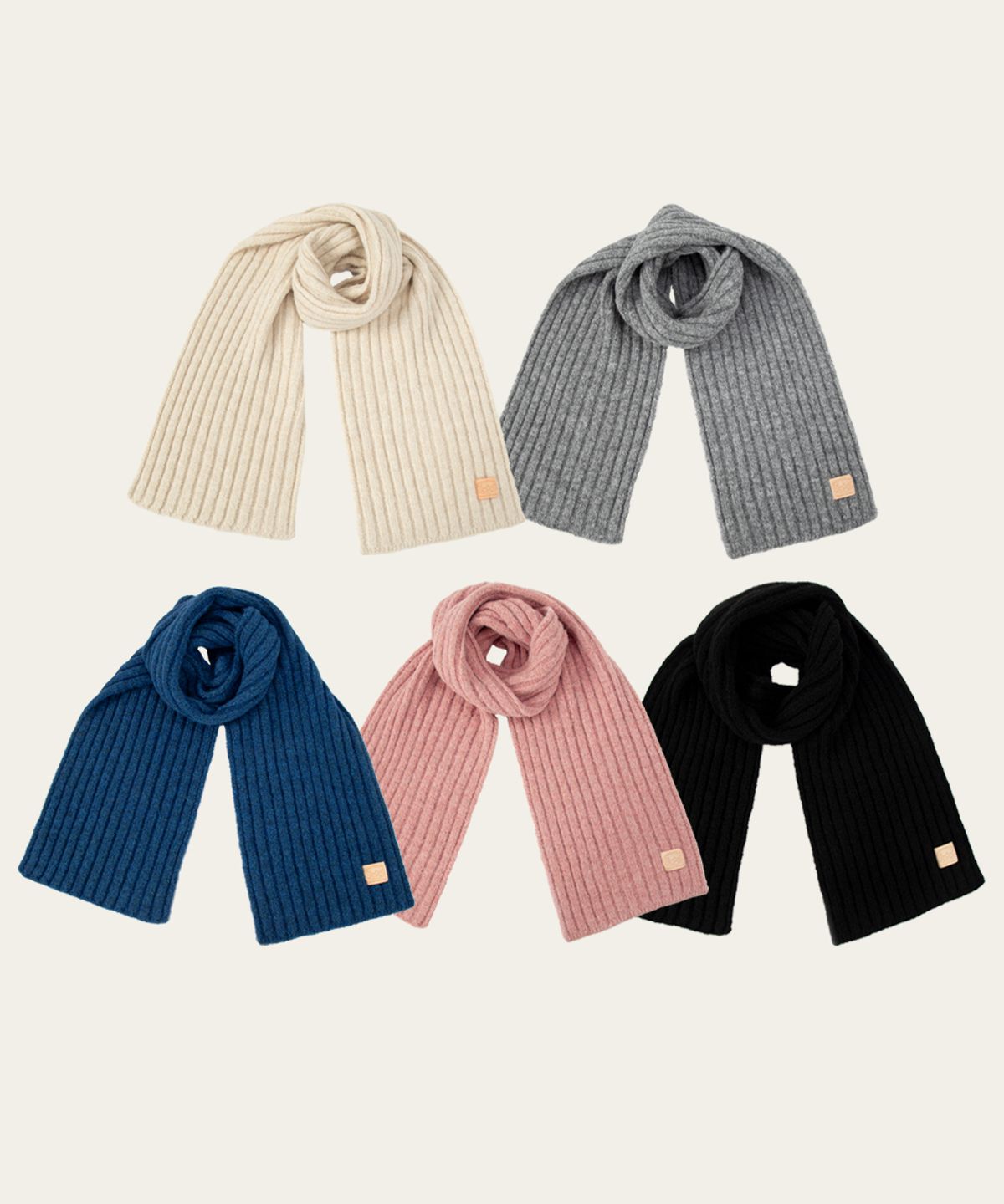 시눈(SINOON) HAIRY COZY MUFFLER (BLUE)