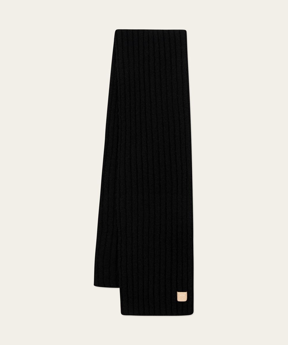 ◇sinoon◇ Hairy Cozy Muffler (Black) MUSINSA公式 | SINOON HAIRY COZY MUFFLER (BLACK)