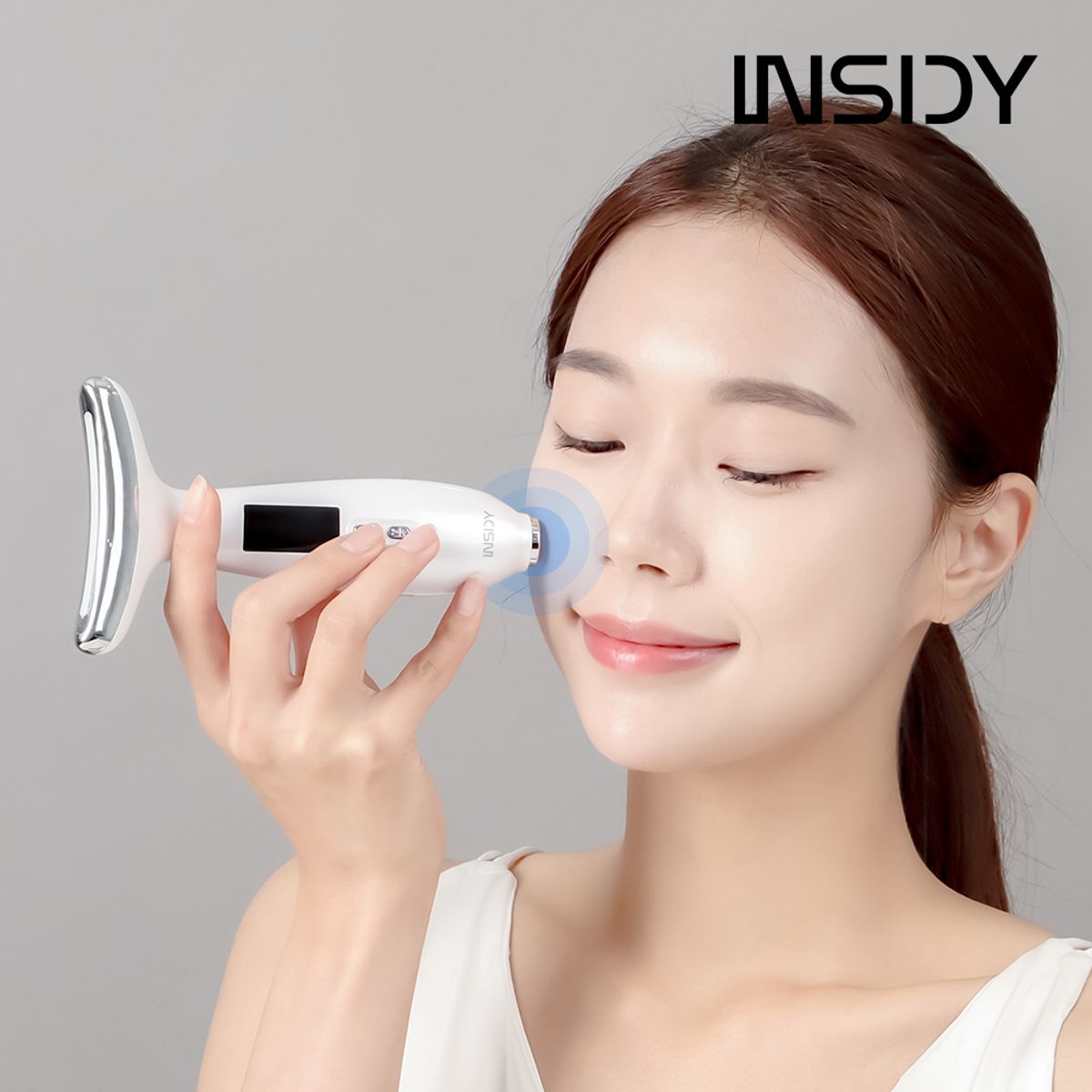 인사이디(INSIDY) 넥케어 갈바닉 괄사 마사지기 EMS 홈케어 피부 뷰티디바이스 관리기 INC-30 - 후기 | 무신사 인사이디(INSIDY)  넥케어... 