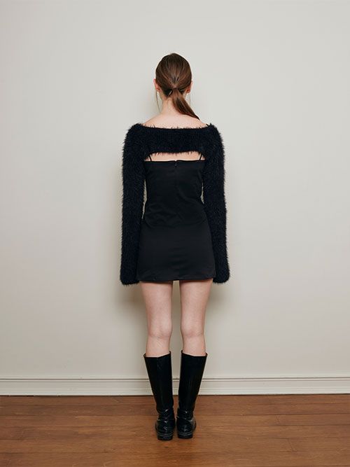 ワンピース Not your rose Liu dress BKS1022 MUSINSA | NOT YOUR ROSE Liu Dress (Black)