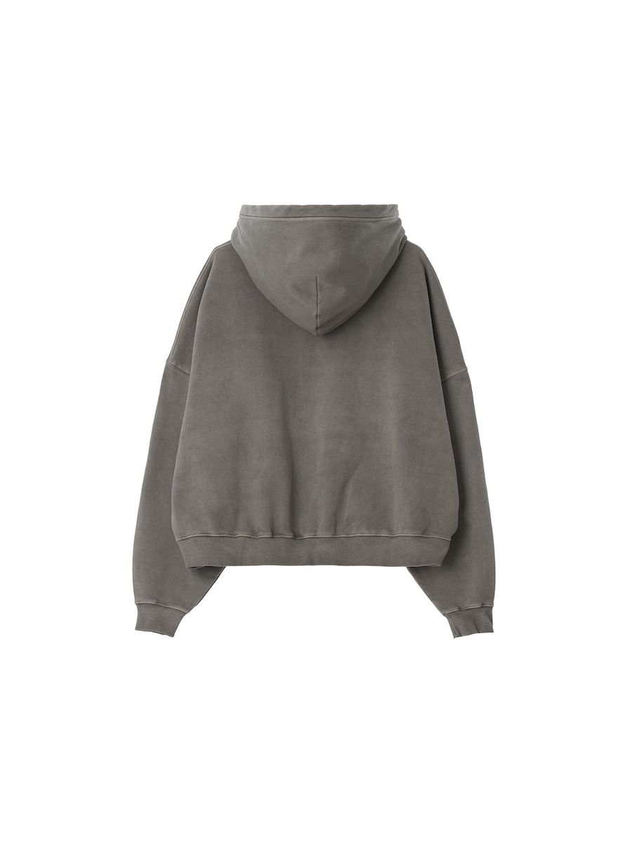 ★GLOWNY★ G CLASSIC WASHED BOXY ZIP UP (GRAY) MUSINSA | GLOWNY G CLASSIC WASHED BOXY ZIP UP (GRAY)