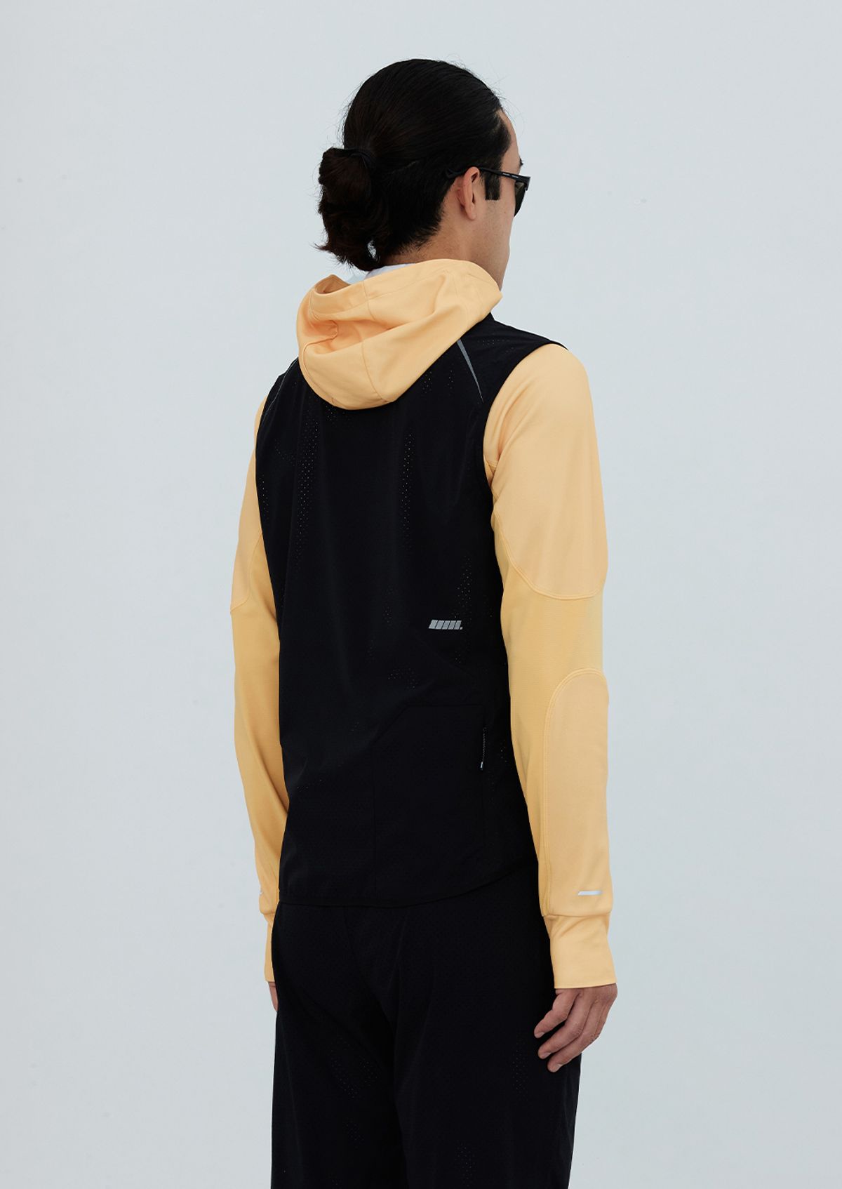 칼렉(KALEG) MENS AIR BLADE GILET (ATHLETIC) BLACK