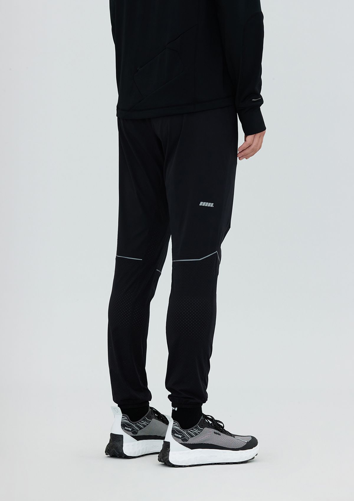 칼렉(KALEG) MENS AIR BLADE RUNNING PANTS BLACK