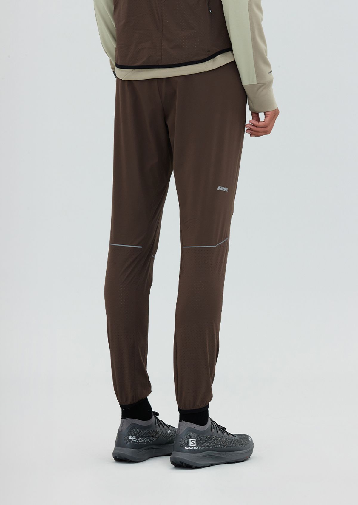 칼렉(KALEG) MENS AIR BLADE RUNNING PANTS MILD BROWN