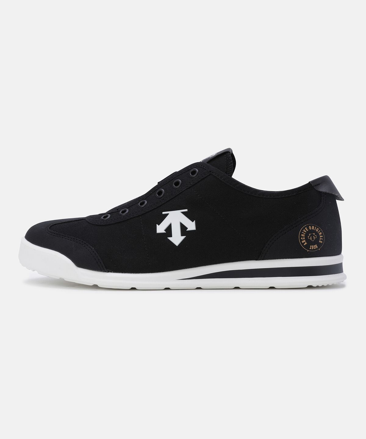 데상트(DESCENTE) 크론템포 슬립온 블랙 SR123LSN22