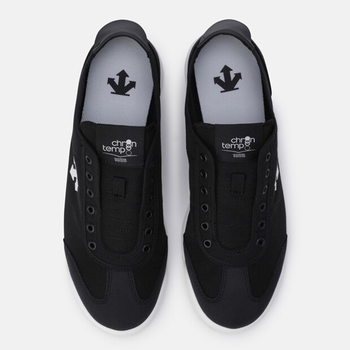 데상트(DESCENTE) 크론템포 슬립온 블랙 SR123LSN22