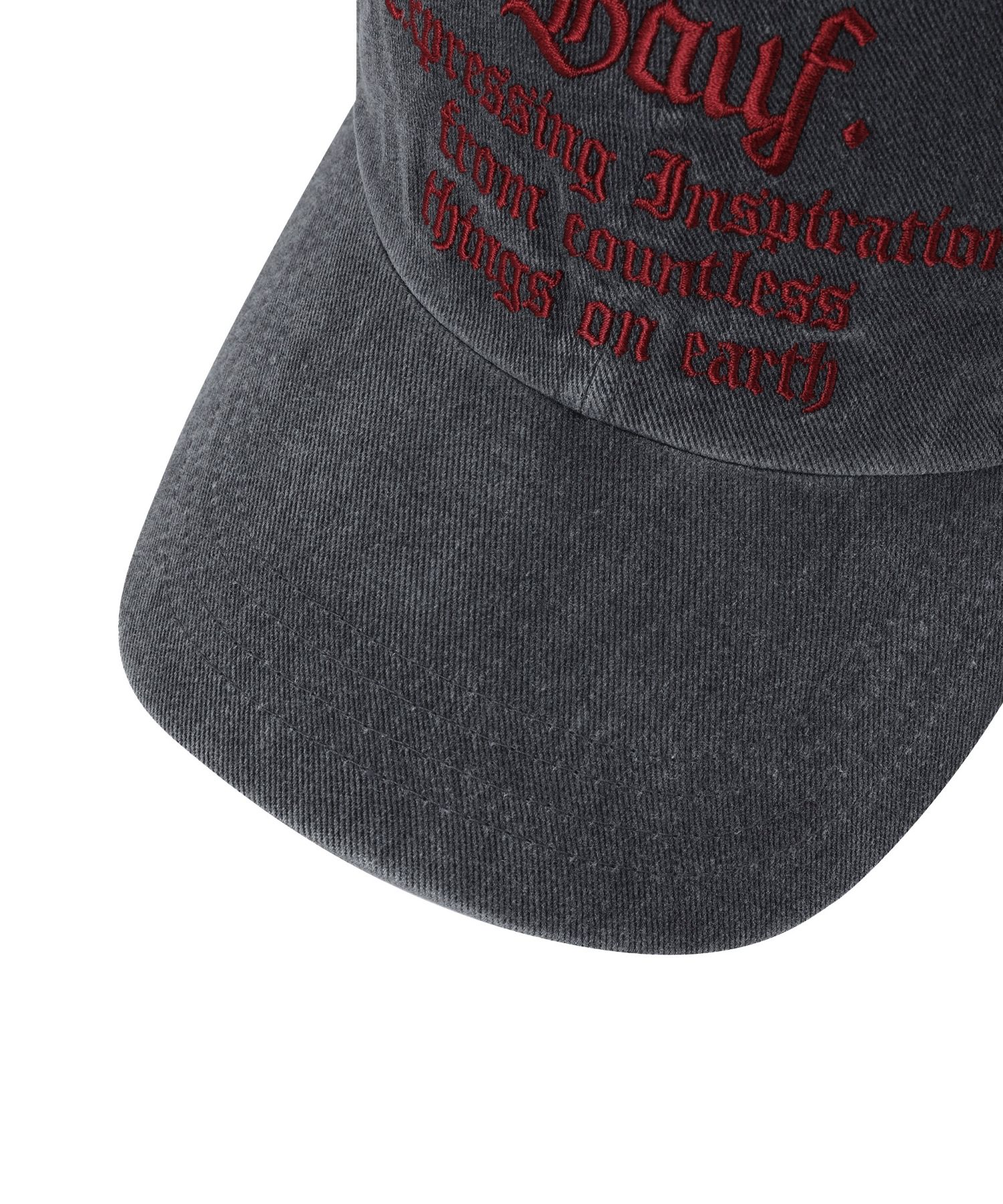 BAUF☆B VINTAGE WASHING BALL CAP MUSINSA | BAUF B Vintage Washing Ball Cap [Washed Charcoal]