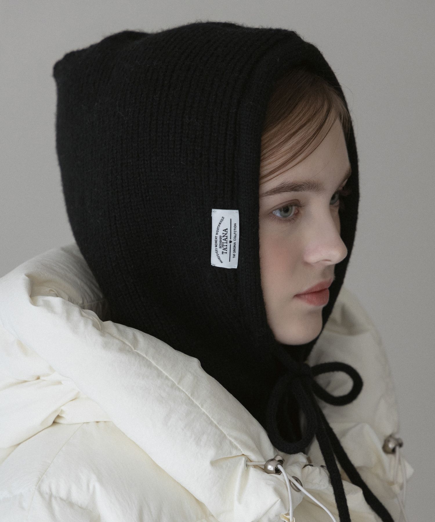 【TATIANA】Plain Knit Hoodie Balaclava バラクラバ (BA8021) MUSINSA | TATIANA Plain Knit Hoodie Baraklava BA80215 Colors