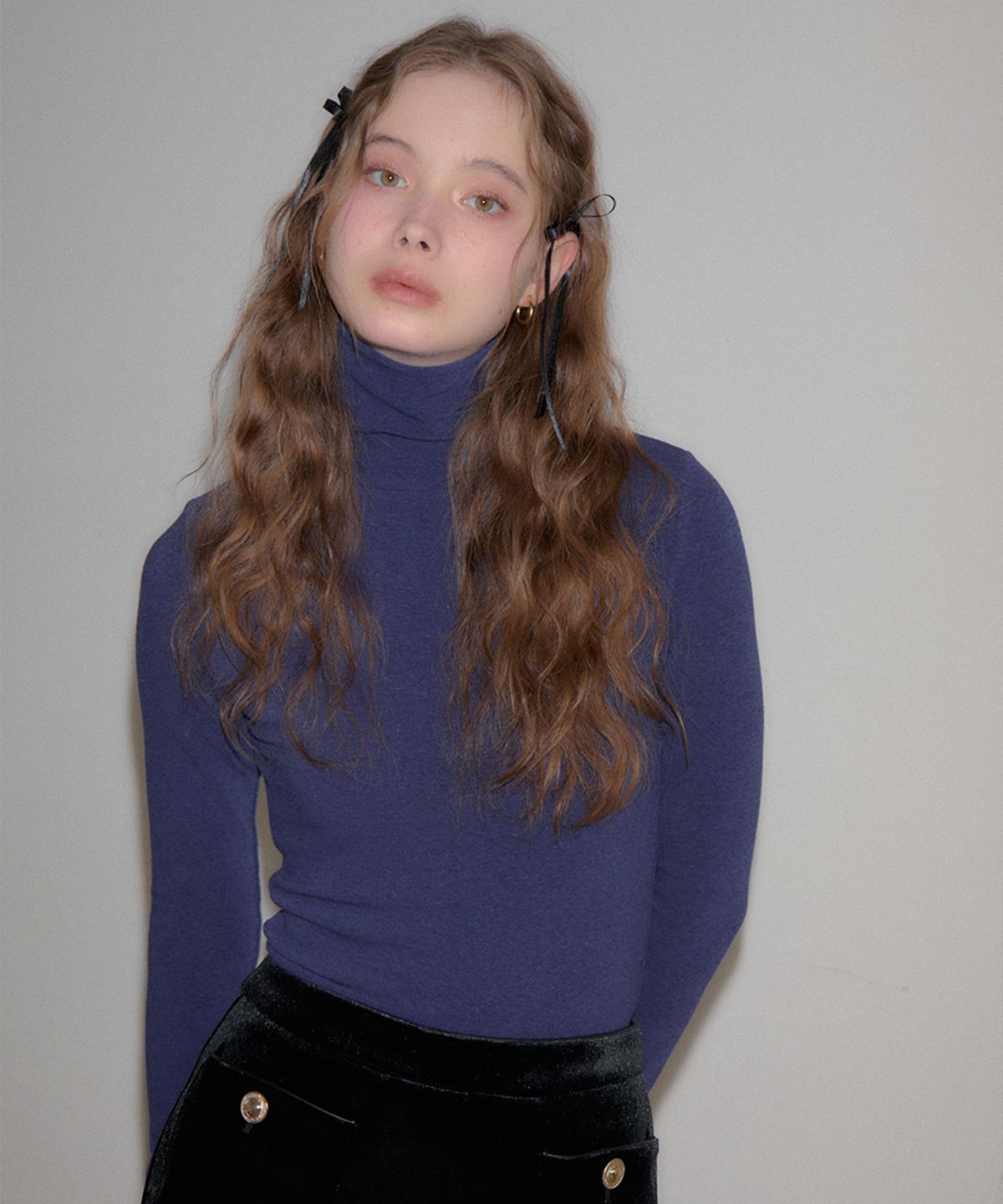 살롱 드 욘(SALON DE YOHN) Basic Turtleneck T_ 5 Colors