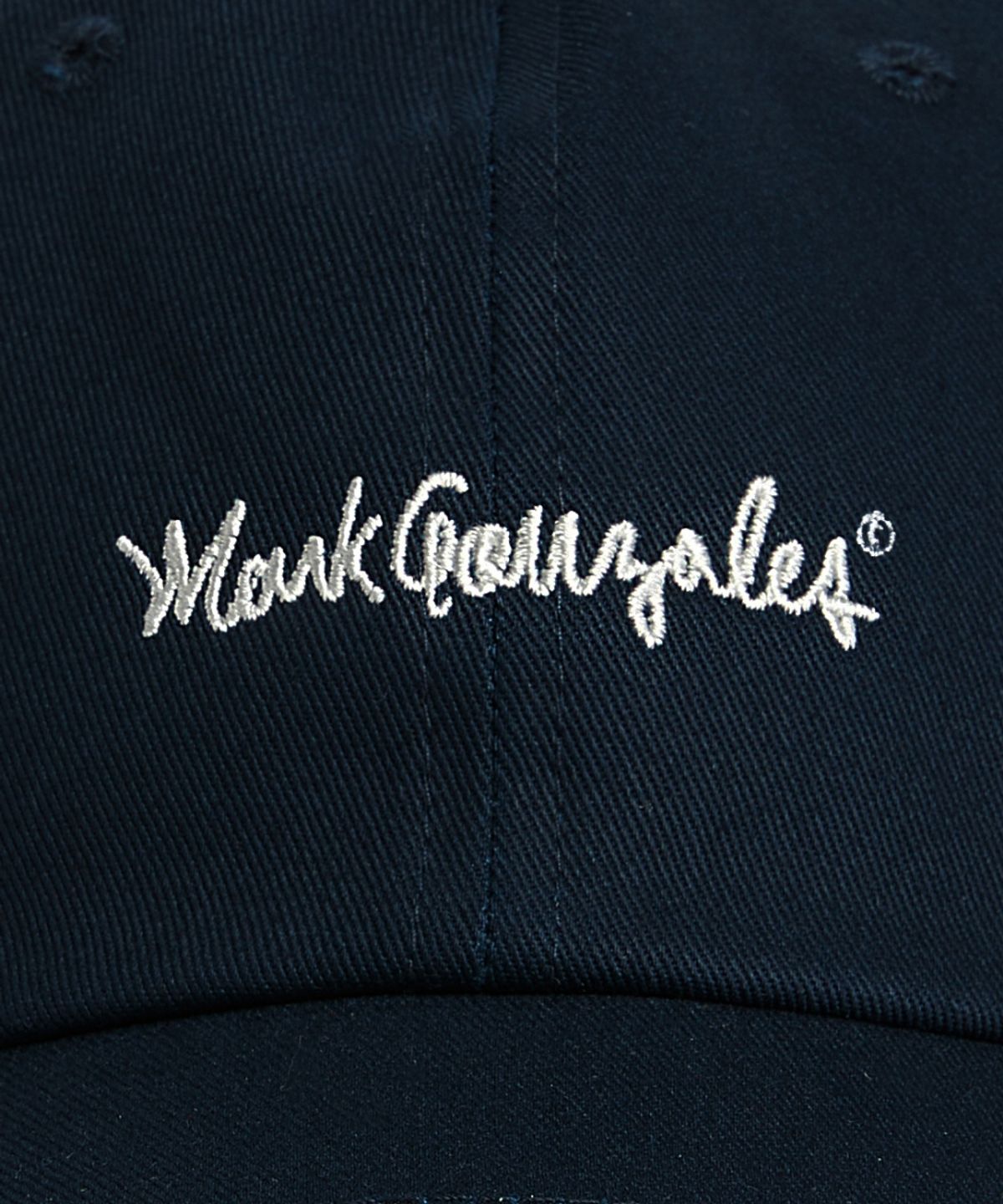 마크곤잘레스(MARK GONZALES) 사인로고 베이직 볼캡 - NAVY