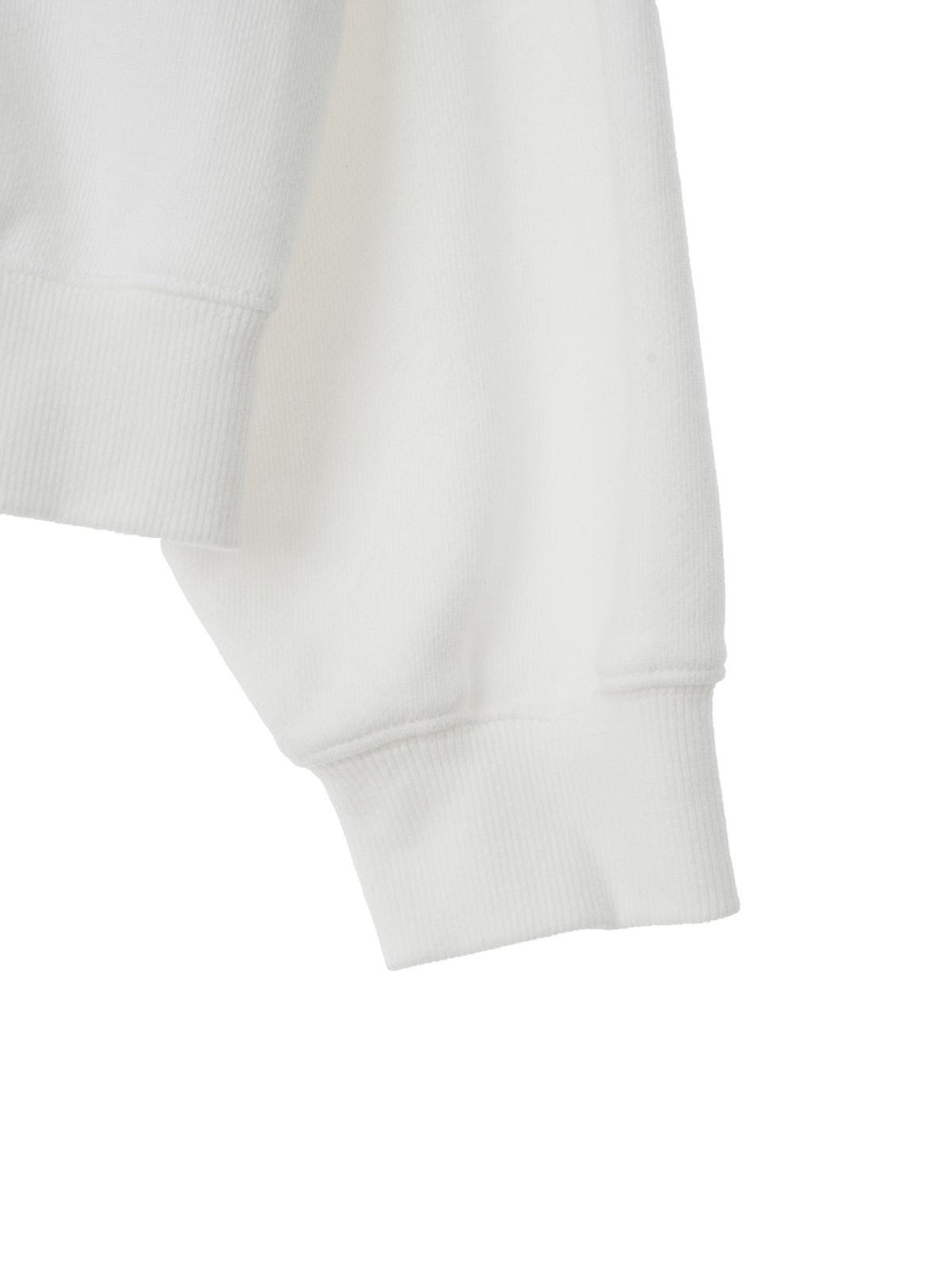 글로니(GLOWNY) G CLASSIC WASHED SWEATSHIRTS (WHITE)