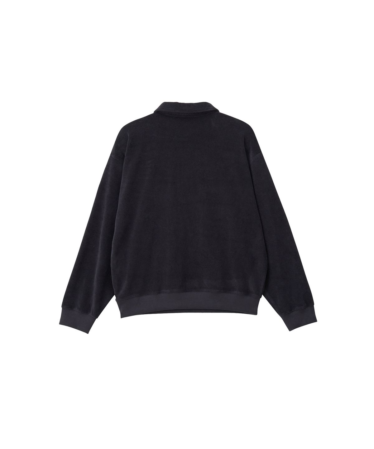 살롱 드 욘(SALON DE YOHN) Terry Half Zip-up Sweatshirt_ Charcoal