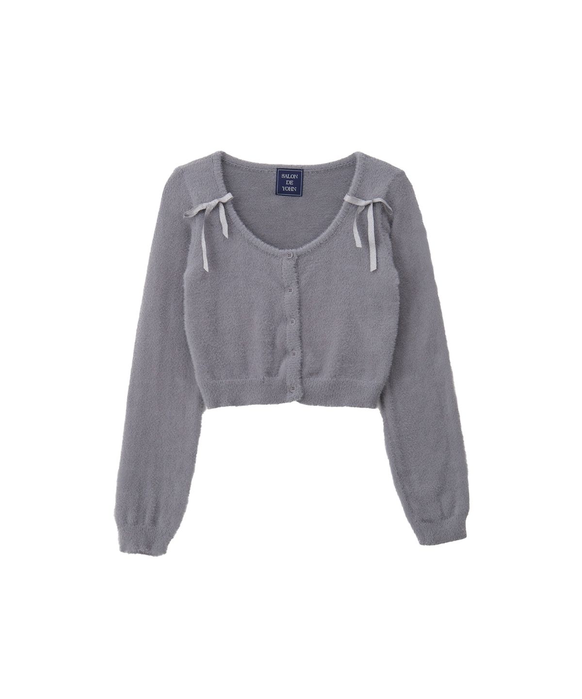 살롱 드 욘(SALON DE YOHN) Ribbon Knit Cardigan