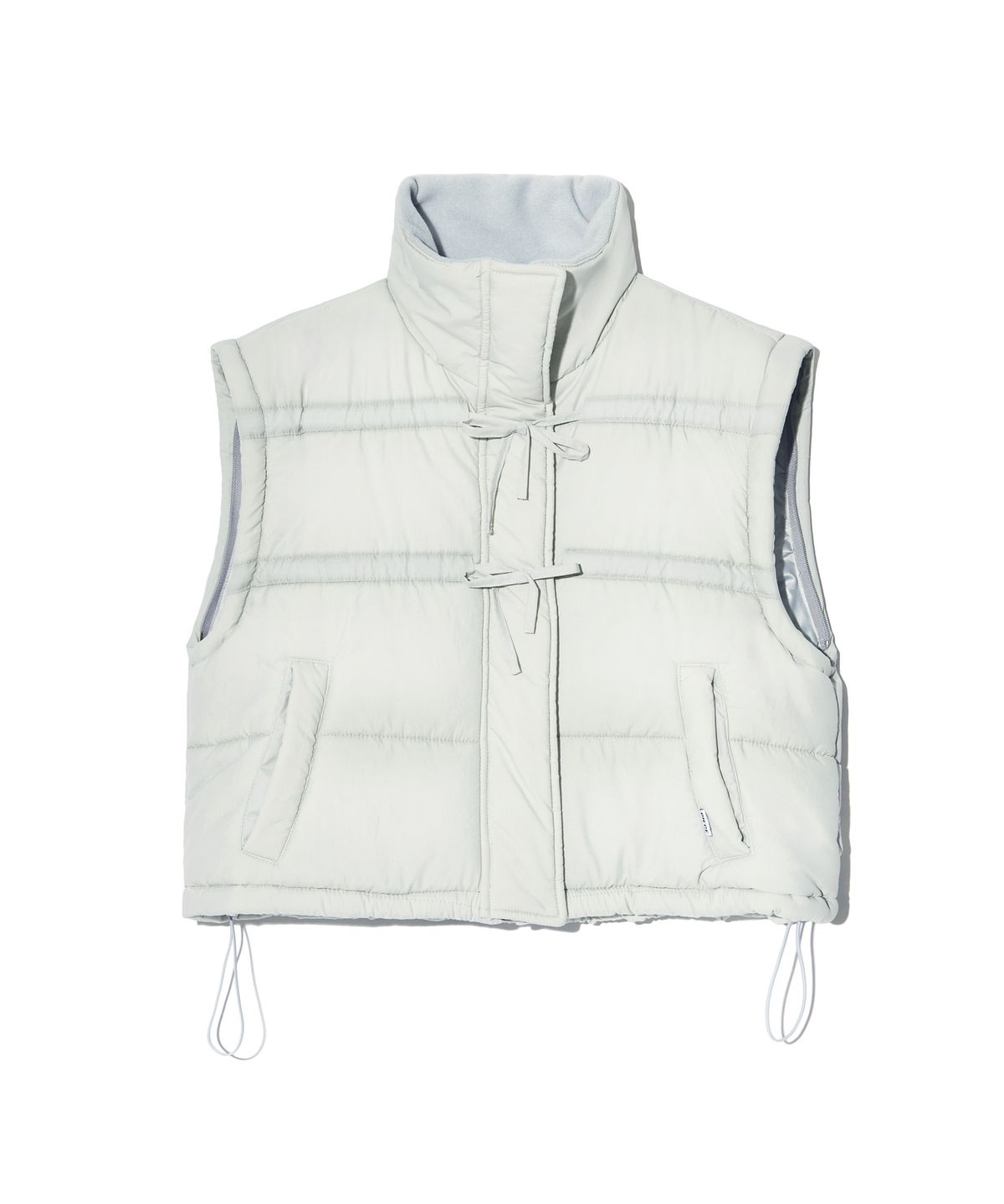 피스메이커(PIECE MAKER) RIBBON 2WAY PADDED JACKET (GREY)