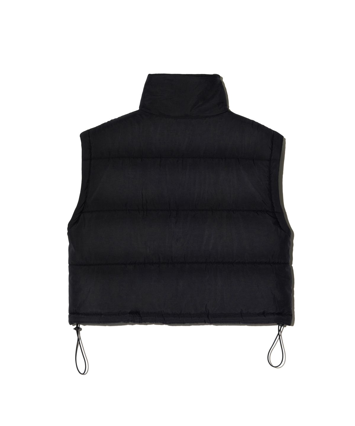 피스메이커(PIECE MAKER) RIBBON 2WAY PADDED JACKET (BLACK)