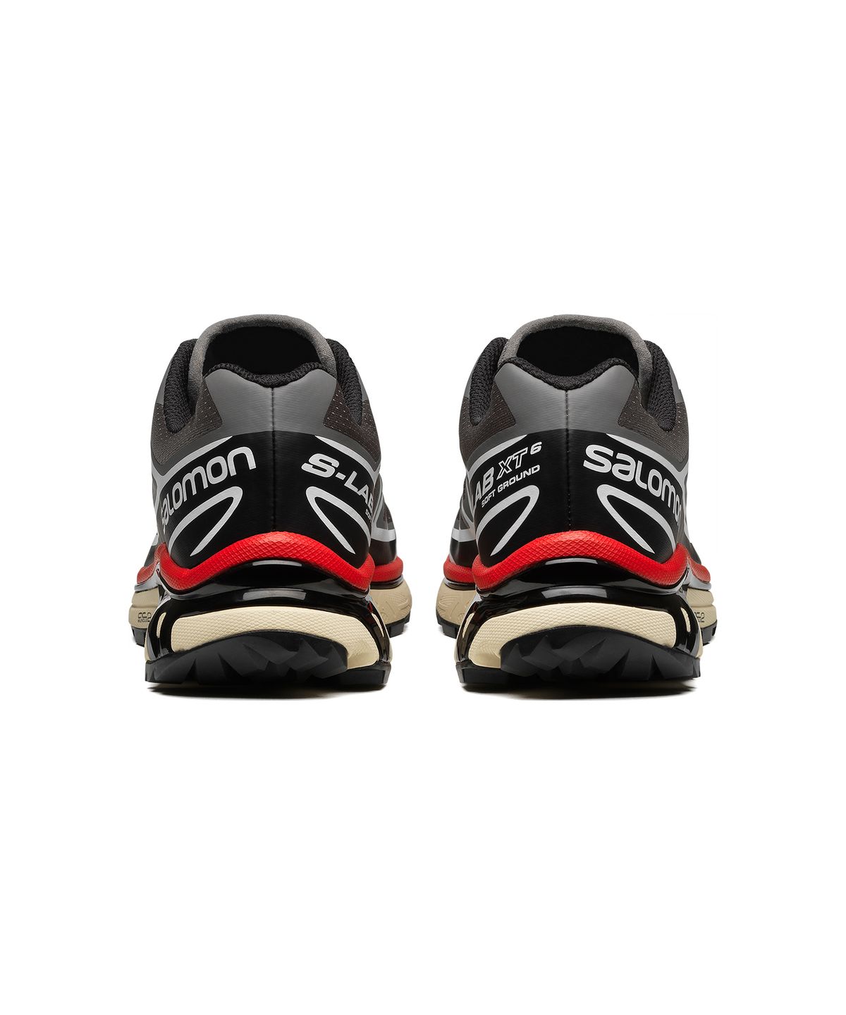 살로몬(SALOMON) XT-6 - 퓨터:블랙:오로라 레드 / L47293200