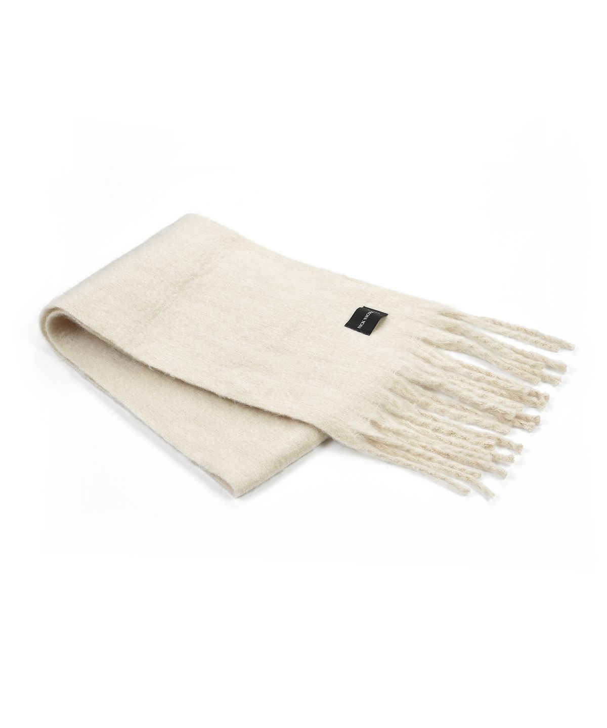 닉앤니콜(NICK&NICOLE) PREMIUM BOLD SOFT MUFFLER_LIGHT BEIGE