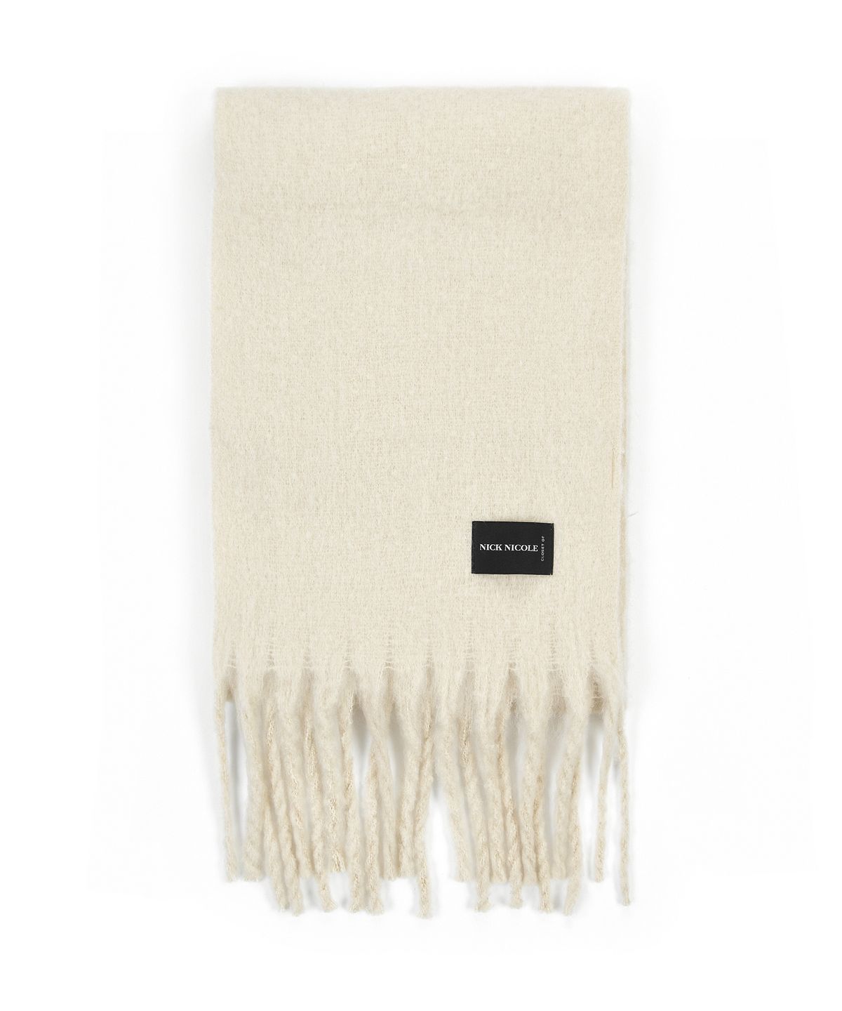 닉앤니콜(NICK&NICOLE) PREMIUM BOLD SOFT MUFFLER_LIGHT BEIGE