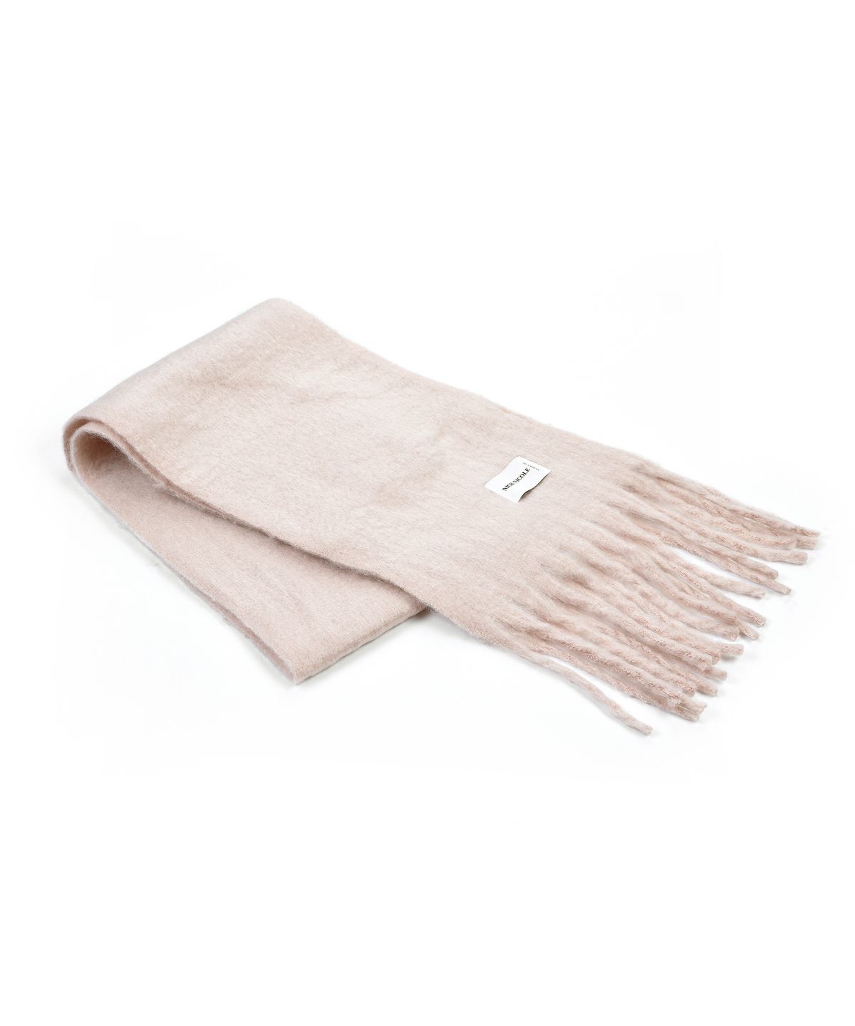 닉앤니콜(NICK&NICOLE) PREMIUM BOLD SOFT MUFFLER_LIGHT PINK