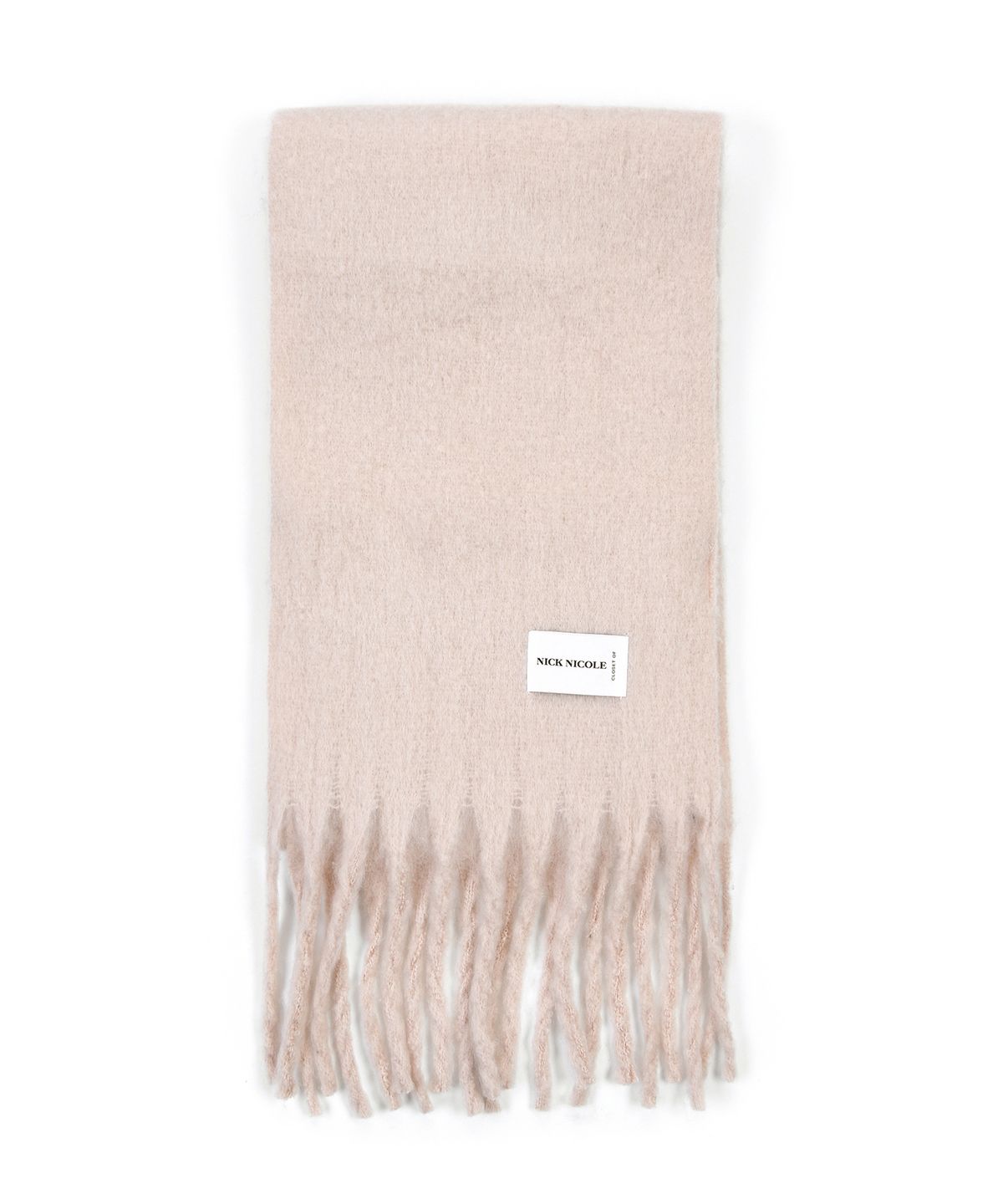 닉앤니콜(NICK&NICOLE) PREMIUM BOLD SOFT MUFFLER_LIGHT PINK