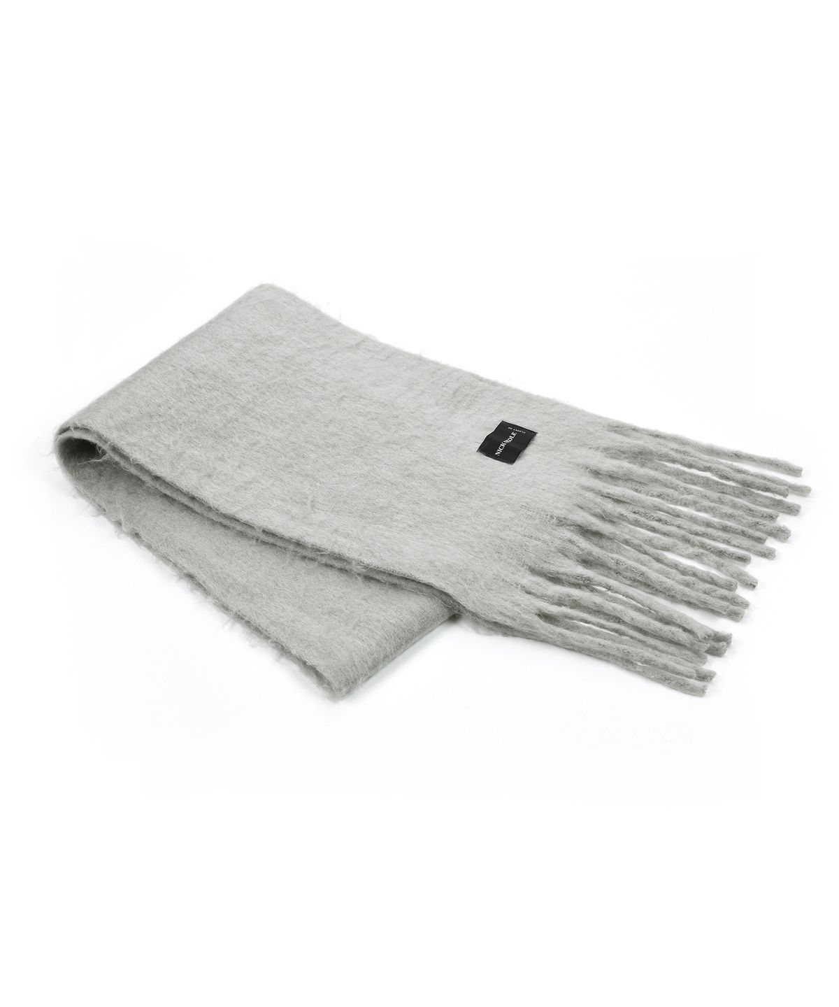 닉앤니콜(NICK&NICOLE) PREMIUM BOLD SOFT MUFFLER_GRAY