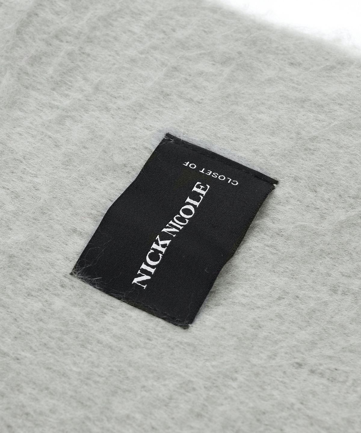 닉앤니콜(NICK&NICOLE) PREMIUM BOLD SOFT MUFFLER_GRAY