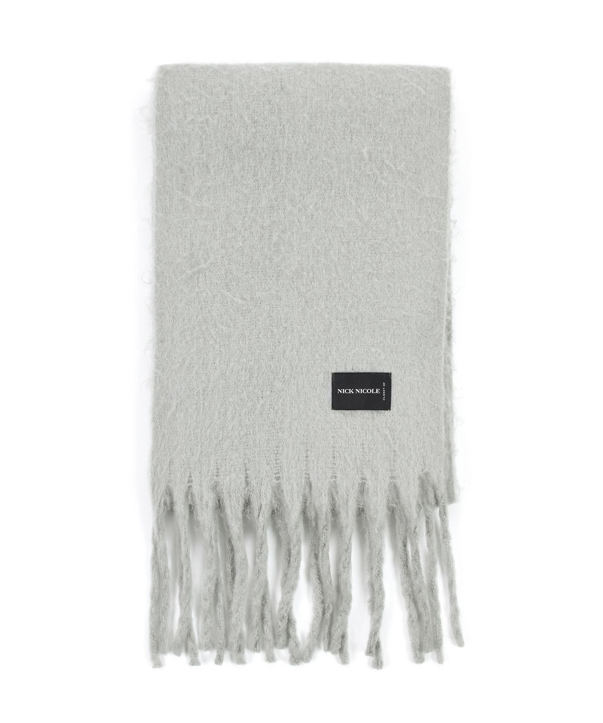 닉앤니콜(NICK&NICOLE) PREMIUM BOLD SOFT MUFFLER_GRAY