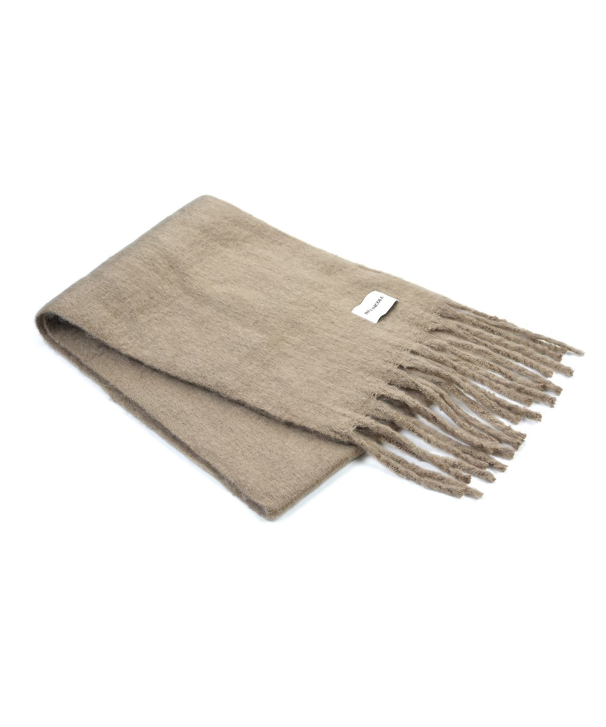 닉앤니콜(NICK&NICOLE) PREMIUM BOLD SOFT MUFFLER_BROWN