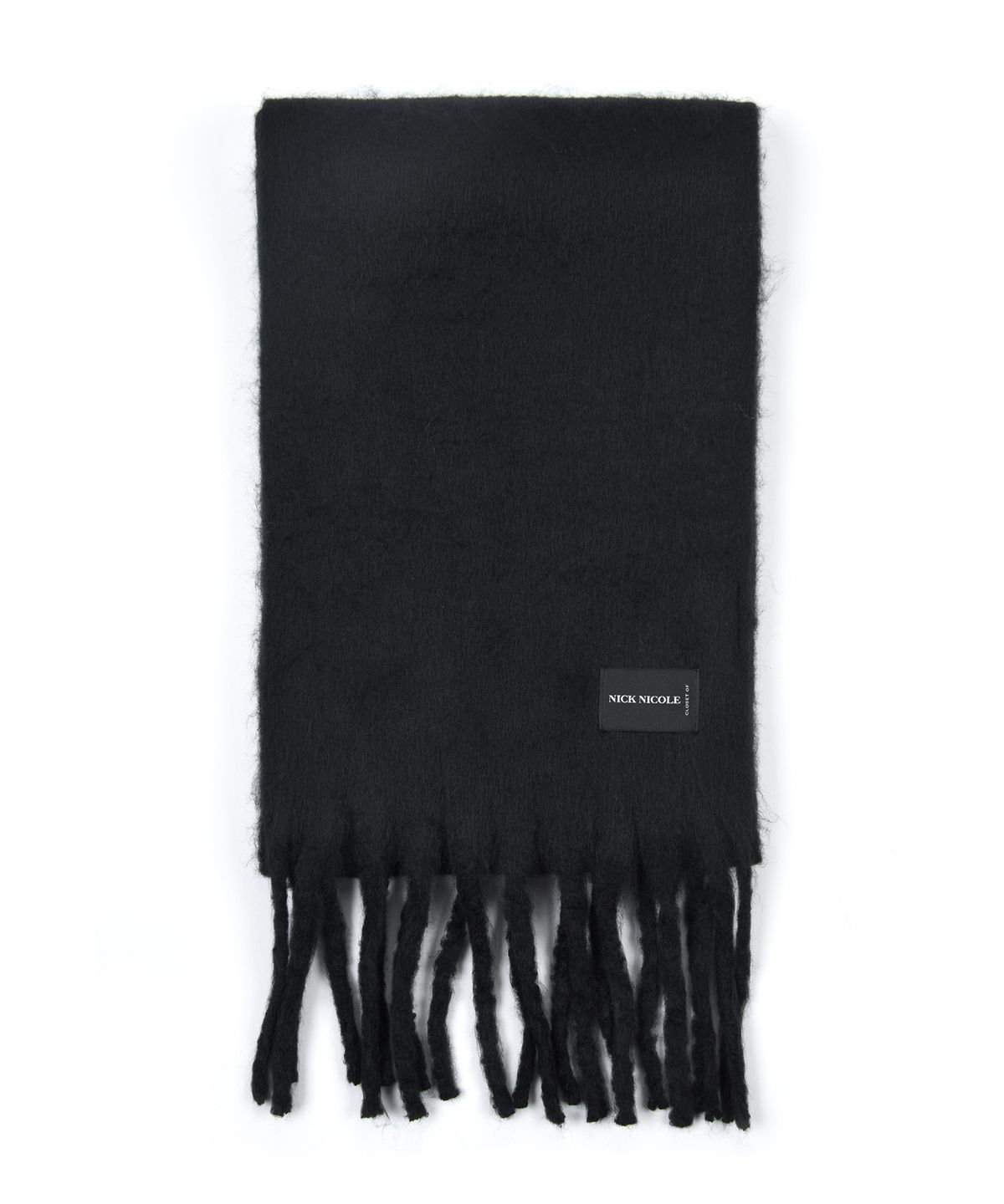 닉앤니콜(NICK&NICOLE) PREMIUM BOLD SOFT MUFFLER_BLACK