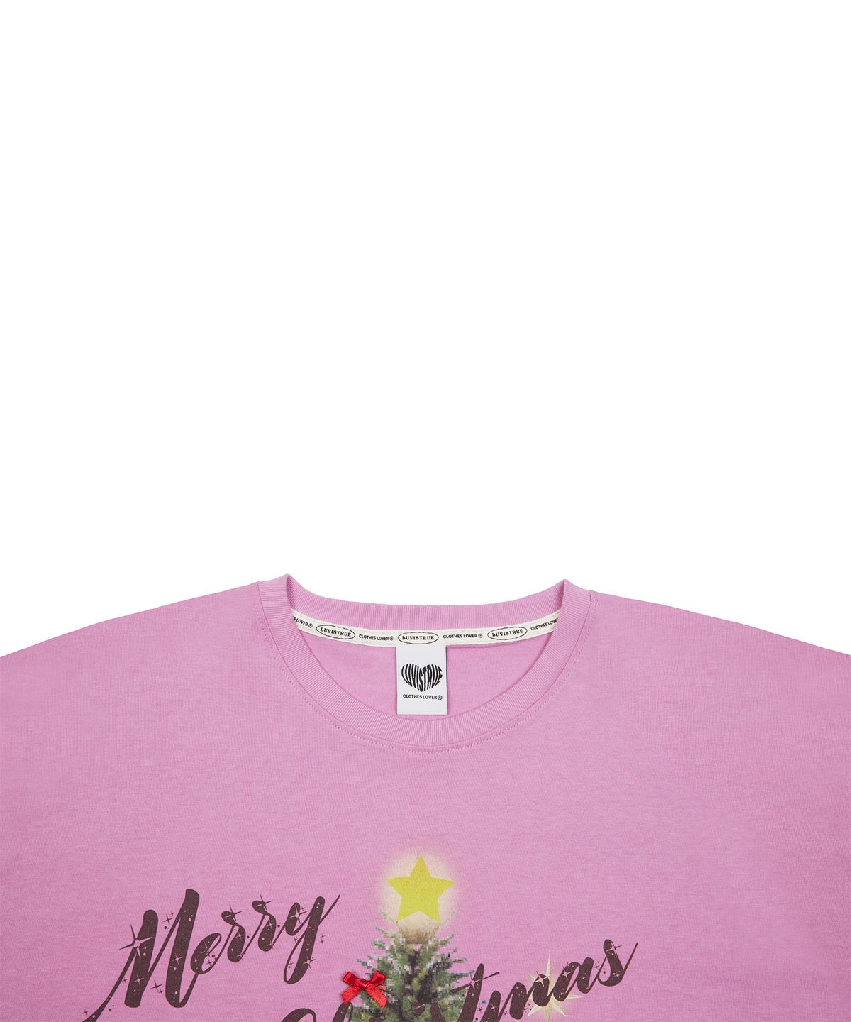 러브이즈트루(LUVISTRUE) XM TREE TEE(PINK)