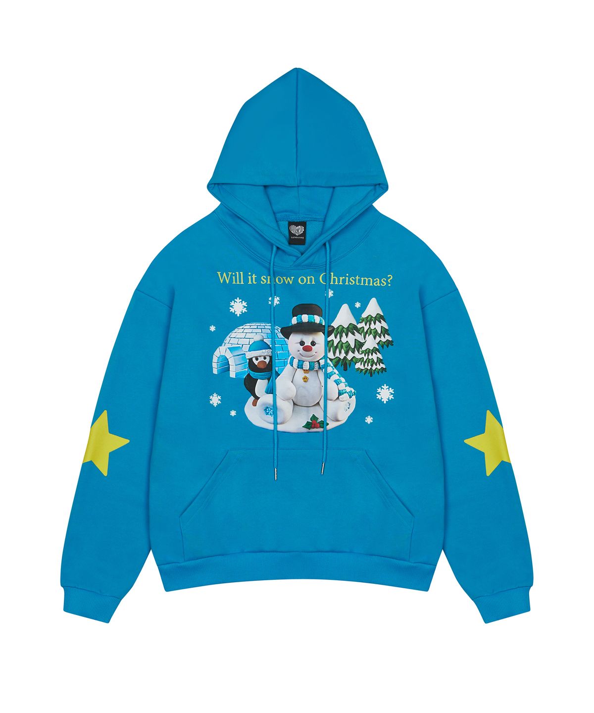 러브이즈트루(LUVISTRUE) XM WINTERLAND HOODIE(BLUE)