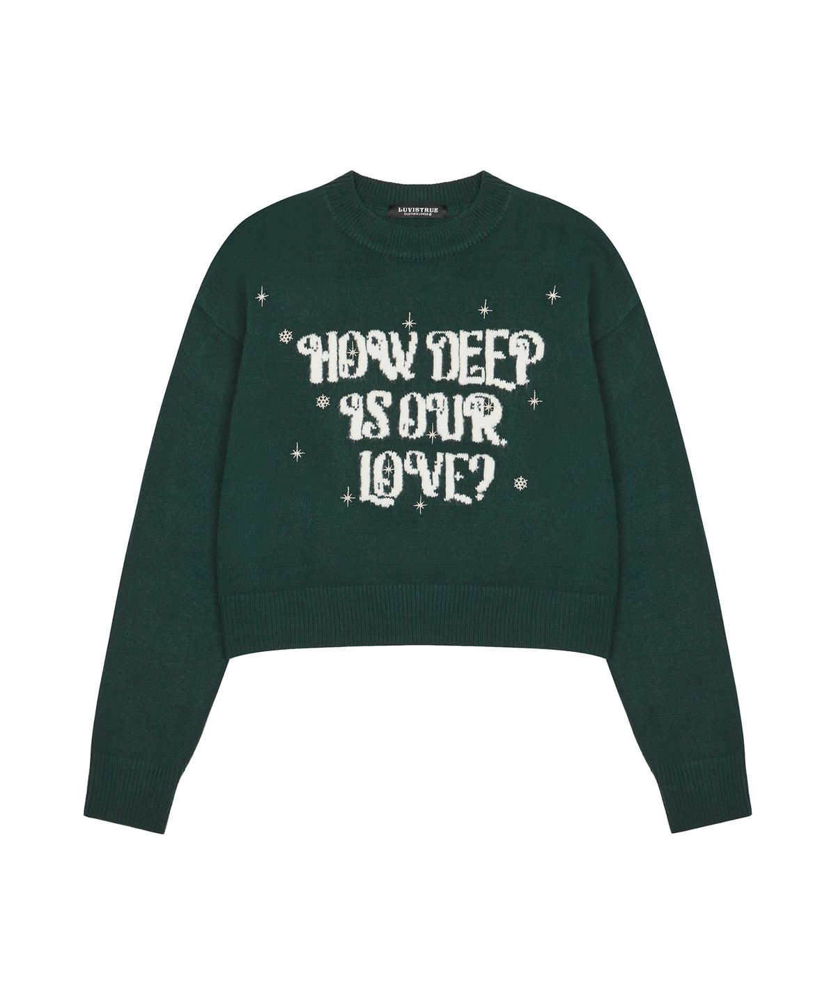 러브이즈트루(LUVISTRUE) XM SHOOTING STAR KNIT(GREEN)
