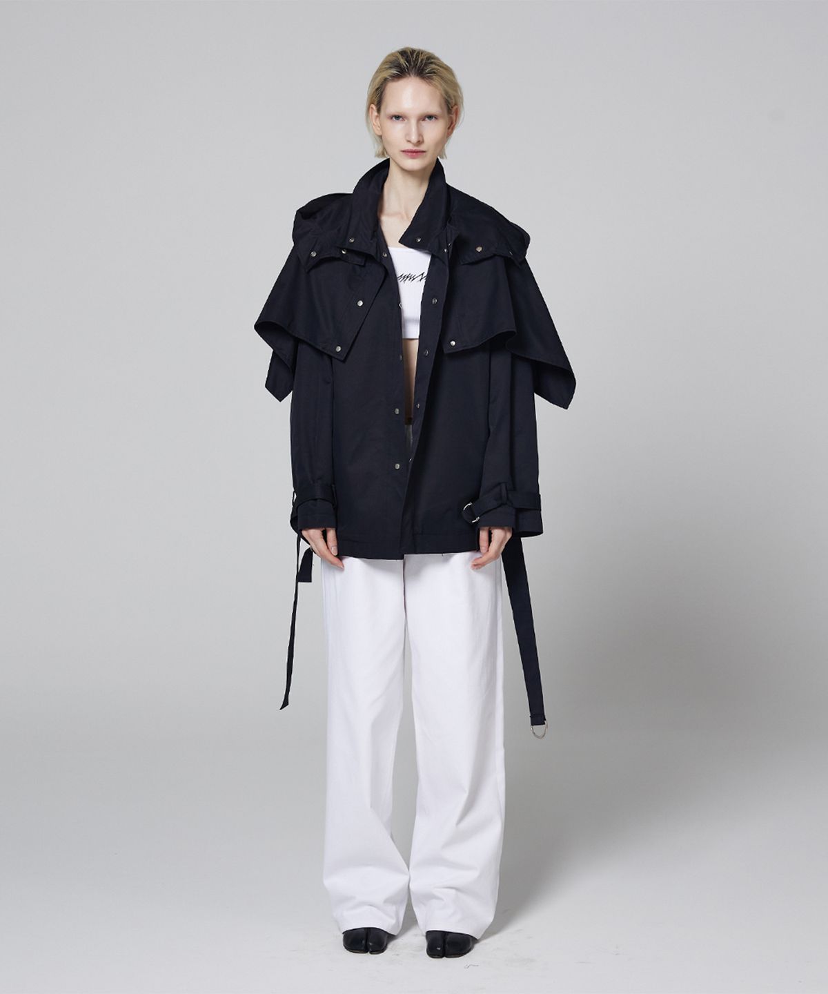므아므(MMAM) Short trench coat