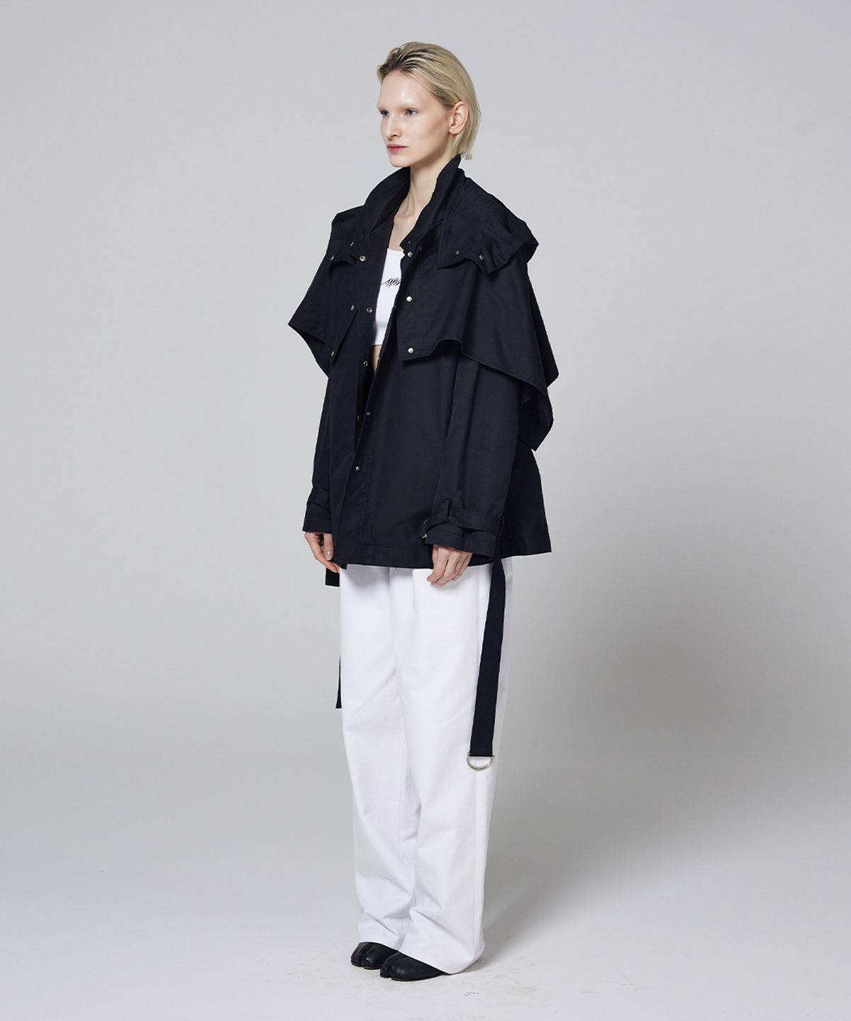 므아므(MMAM) Short trench coat