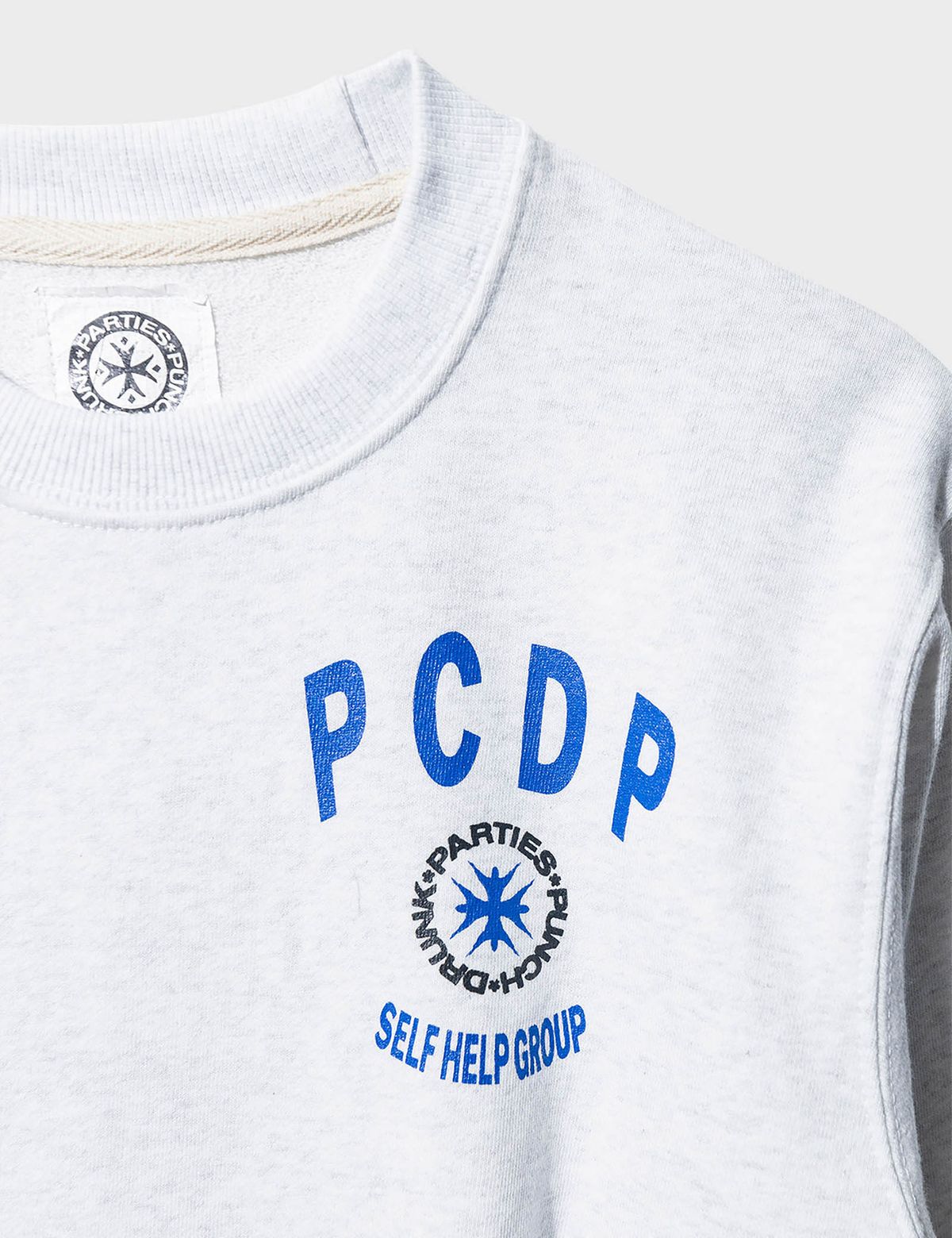 펀치드렁크파티즈(PUNCH DRUNK PARTIES) PCDP Crop Sweatshirt (W)