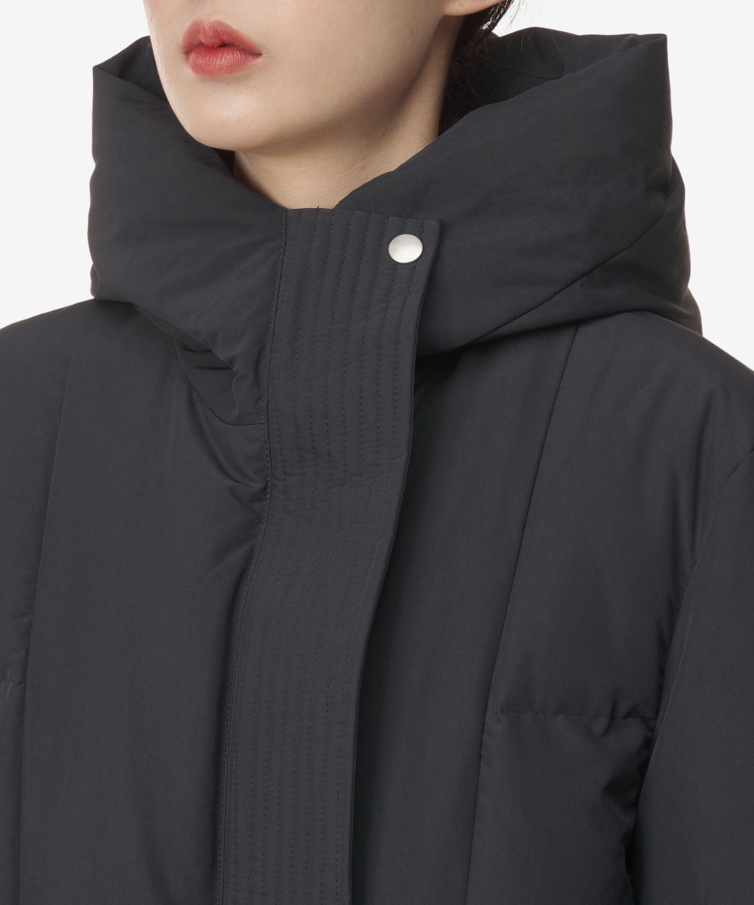 ダウンジャケット・コート JIL SANDER Quilted down coat black J40AF0125J74276001 J40AF0 MUSINSA | JIL SANDER Quilted Down Coat - Black