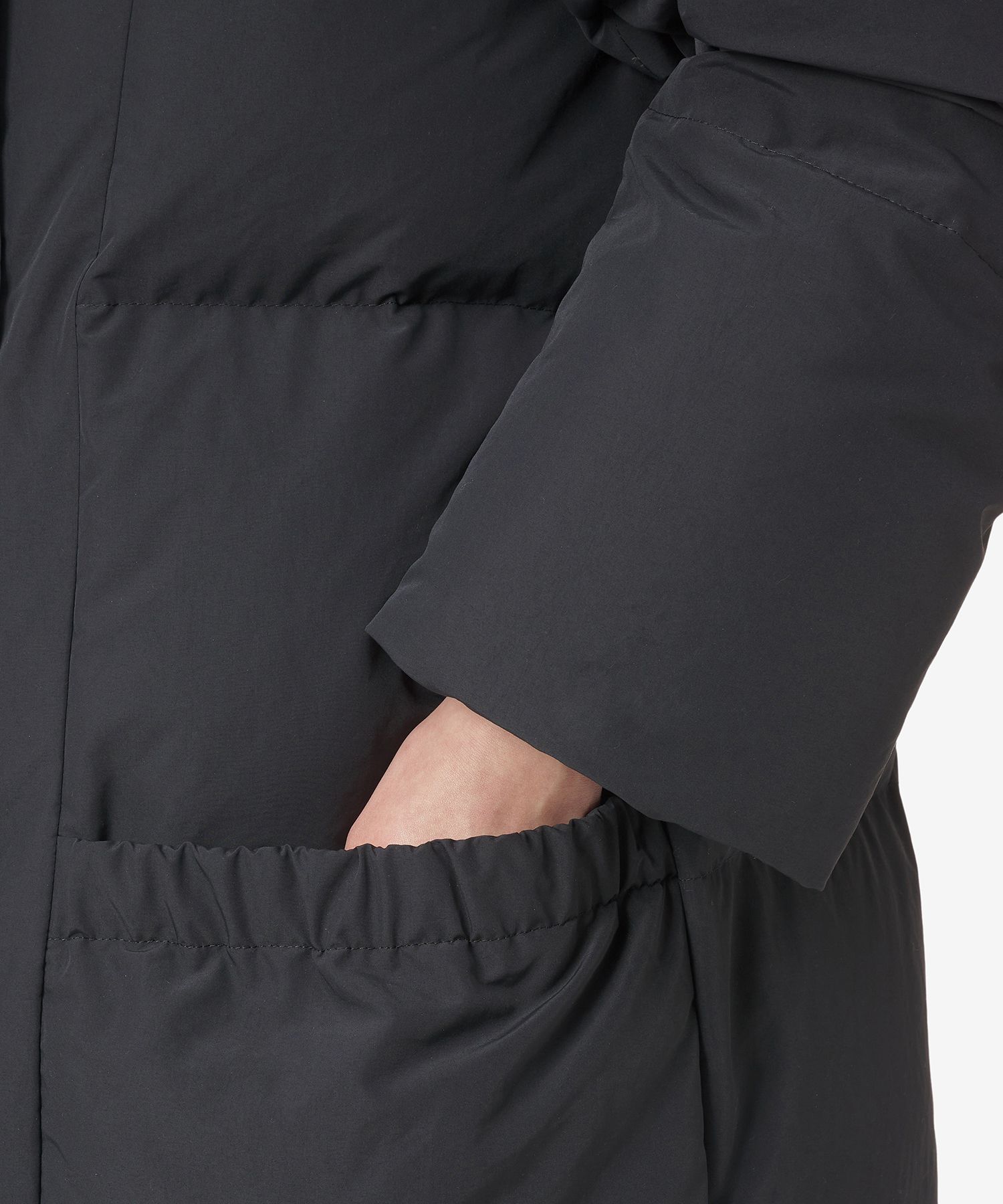 MUSINSA | JIL SANDER Quilted Down Coat - Black