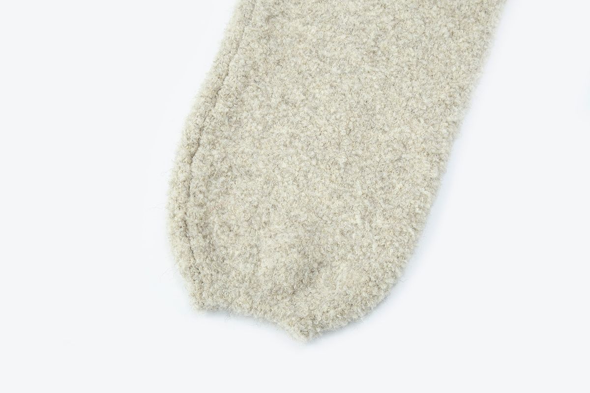 샐러드바구니(SALAD BAGUNI) Boucle Wide Jogger Pants - cream