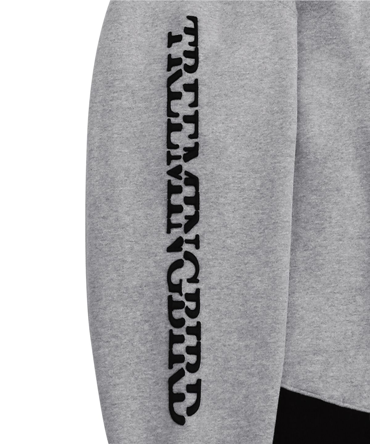 트리밍버드(TREEMINGBIRD) Oblique Line Sweat Shirt [ Gray ]