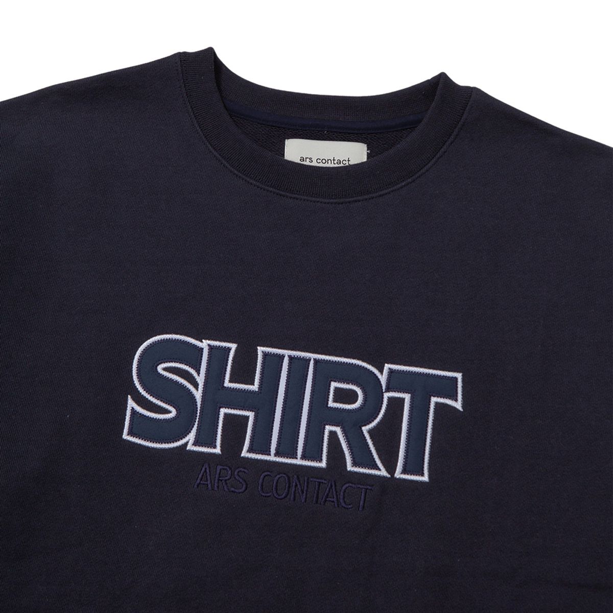 아르스 콘택트(ARSCONTACT) AC 4412 SWEAT SHIRTS NAVY