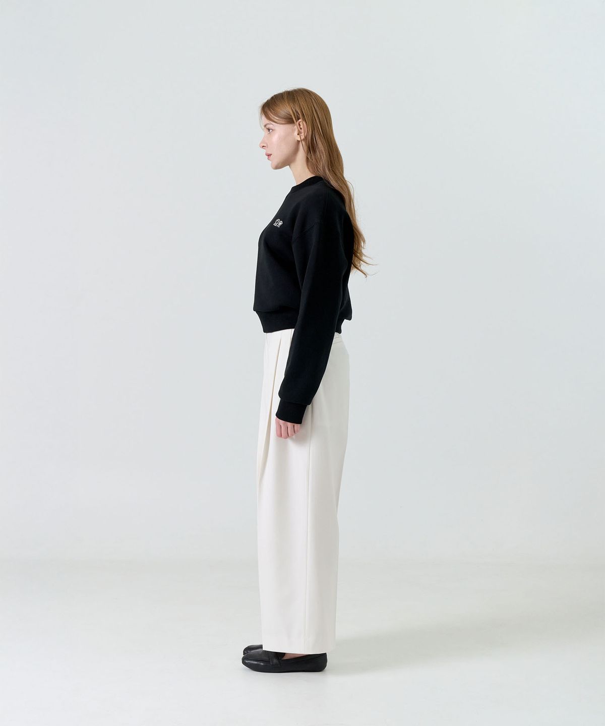 제마 에르베 르 코티디앙(ZEMA ÉLEVER LE QUOTIDIEN) Liberte Sweatshirt - Black (리베르테 스웻셔츠)